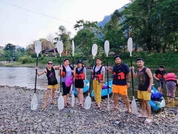 Lacasa Vang Vieng Hotel Exterior foto
